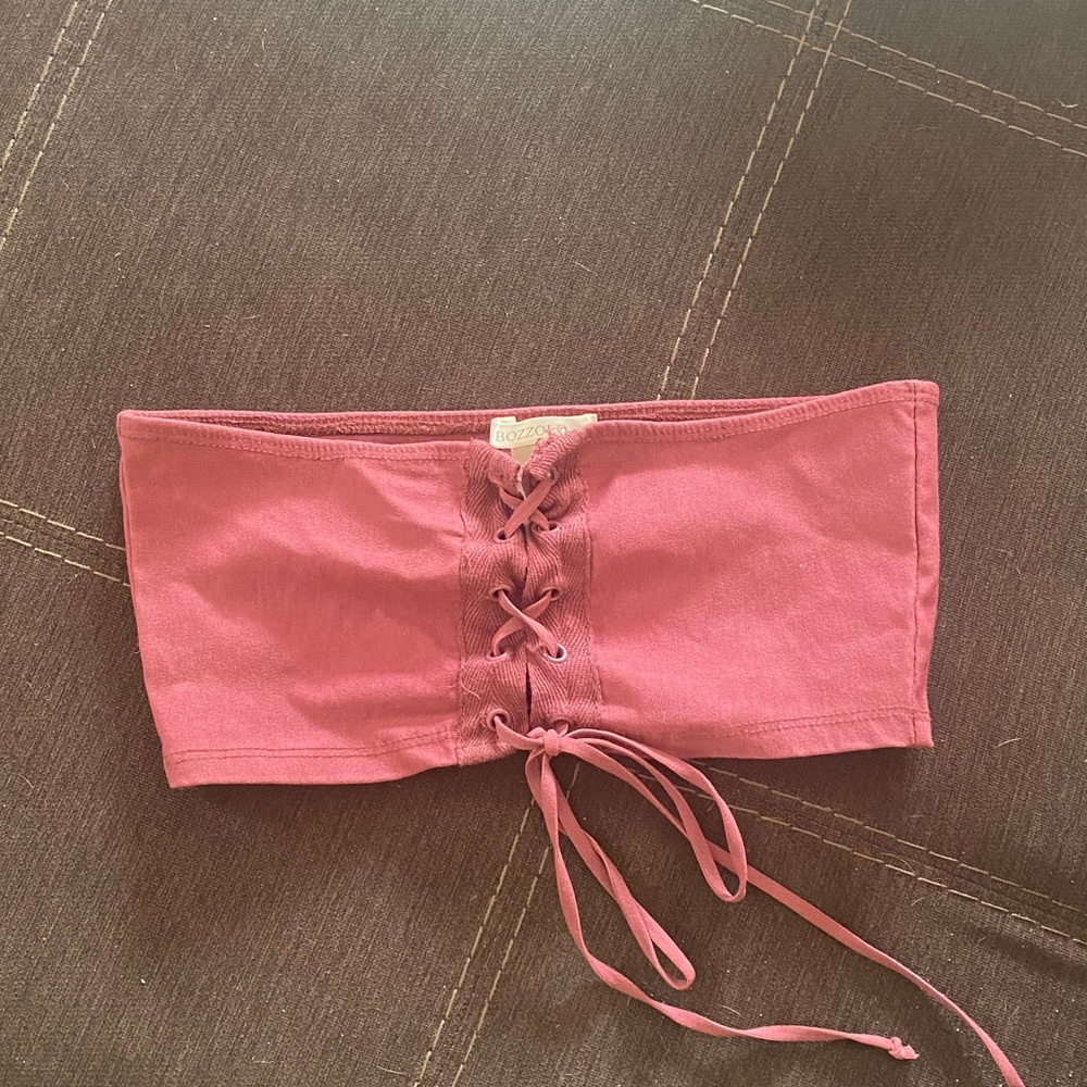 Lace up Bandeau. - Picture 1 of 3